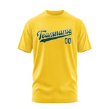 Custom Gold Green T-Shirt