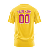 Custom Gold Pink T-Shirt