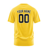 Custom Gold Black T-Shirt