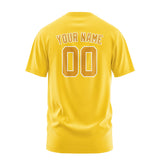 Custom Gold Yellow T-Shirt
