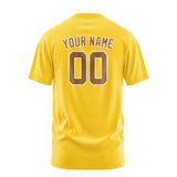 Custom Gold Khaki T-Shirt