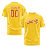 Custom Gold Orange T-Shirt