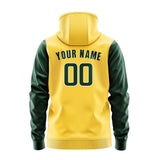 Custom Gold Green Hoodie 3030050530B31805