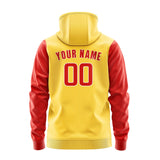 Custom Gold Orange Red Hoodie 3030121230B31812