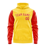 Custom Gold Orange Red Hoodie 3030121230B31812