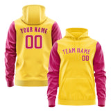 Custom Gold Pink Hoodie