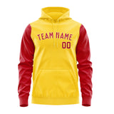 Custom Gold Red Hoodie 3030141430B31814