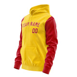 Custom Gold Red Hoodie 3030141430B31814