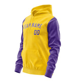 Custom Gold Light Purple Hoodie 3030232330B31823