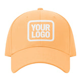 Custom Peach Powder Pale Ice Blue Hat