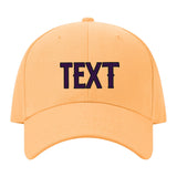 Custom Peach Powder Gray Hat