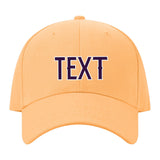 Custom Peach Powder Gray Hat