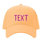 Custom Peach Powder Light Pink Hat