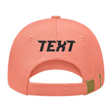 Custom Coral Pink Mocha Hat 31B117