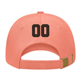 Custom Coral Pink Black Hat 31B21701