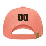 Custom Coral Pink White Hat 31B21702