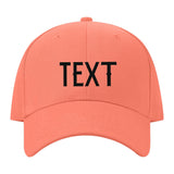 Custom Coral Pink Mocha Hat