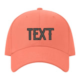 Custom Coral Pink Orange Hat 31B21720