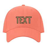 Custom Coral Pink Goldenrod Hat