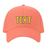 Custom Coral Pink Light Coral Red Hat