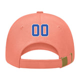 Custom Coral Pink Navy Hat 31B21809