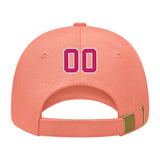 Custom Coral Pink Light Pink Hat 31B21813