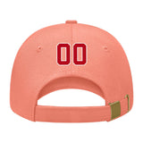 Custom Coral Pink Crimson Red Hat 31B21814