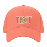 Custom Coral Pink Goldenrod Hat