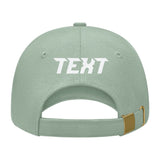 Custom Ash Green Pale Ice Blue Hat 32B118