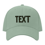 Custom Ash Green White Hat