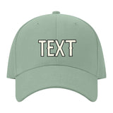 Custom Ash Green Light Purple Hat