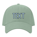 Custom Ash Green Dark Grey Hat