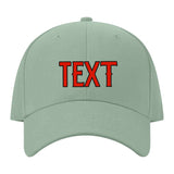 Custom Ash Green Lavender Gray Hat