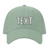 Custom Ash Green Pale Ice Blue Hat 32B21718