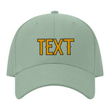 Custom Ash Green Sky Blue Hat