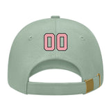 Custom Ash Green Light Emerald Green Hat 32B21721