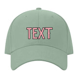 Custom Ash Green Light Emerald Green Hat 32B21721