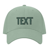 Custom Ash Green Slate Gray Hat