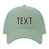 Custom Ash Green White Hat