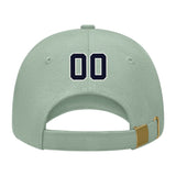 Custom Ash Green Pale Peach Hat 32B21811