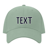 Custom Ash Green Pale Peach Hat