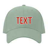 Custom Ash Green Lavender Gray Hat 32B21812