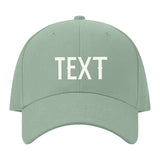 Custom Ash Green Pale Ice Blue Hat