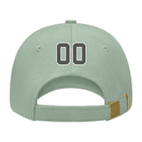 Custom Ash Green Orange Hat 32B21820