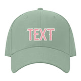 Custom Ash Green Light Emerald Green Hat