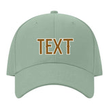 Custom Ash Green Dark Green Hat 32B21822