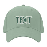 Custom Ash Green Slate Gray Hat