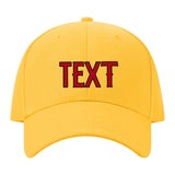 Custom Gold Crimson Red Hat