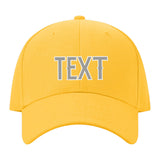 Custom Gold Light Green Hat