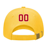 Custom Gold Crimson Red Hat 33B21814